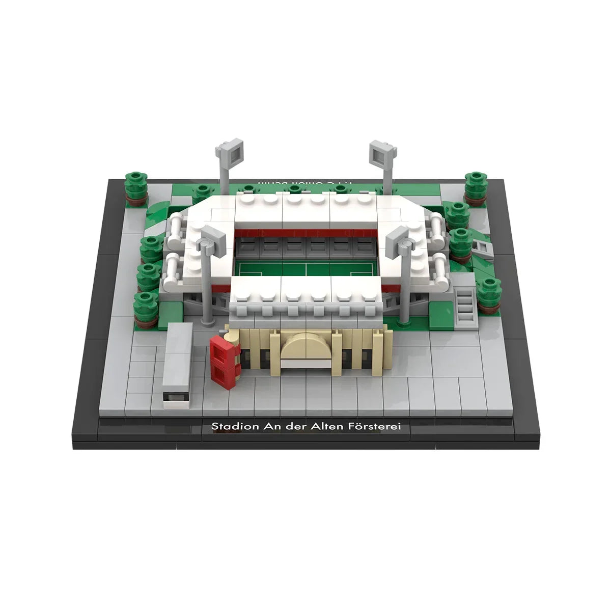 Stadion An der Alten Försterei Modell aus Bausteinen