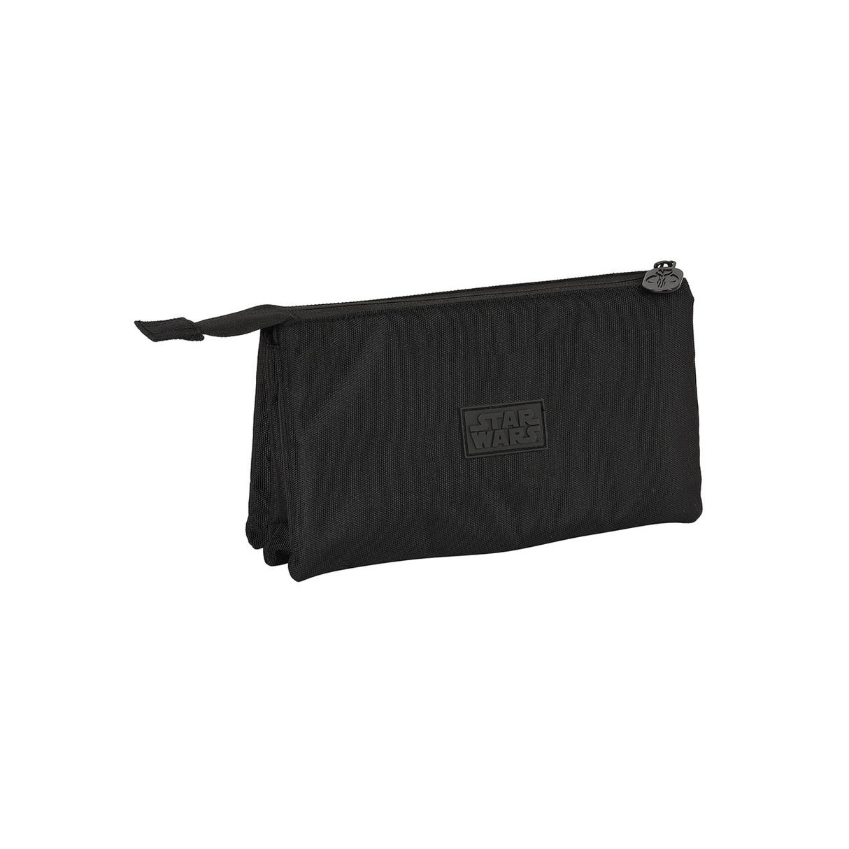 Schwarzes Federmäppchen mit Star Wars Logo