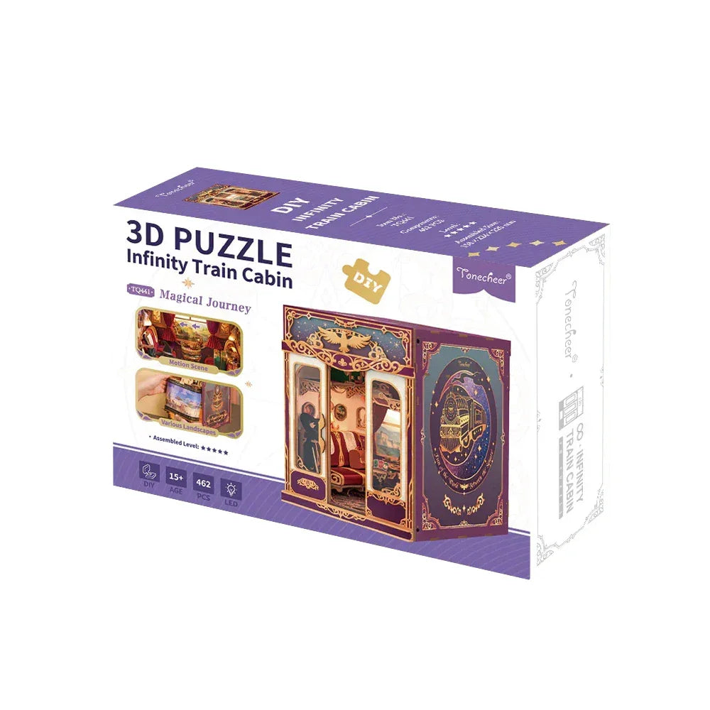 3D Puzzle Infinity Train Cabin Verpackung