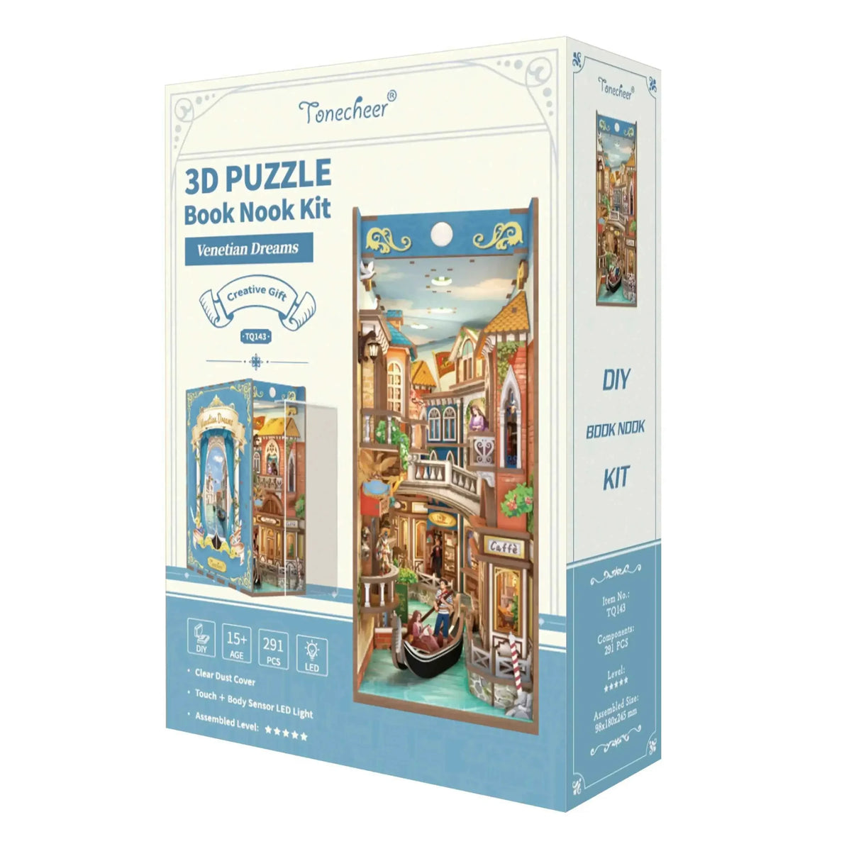 3D Puzzle Buchnische Kit Venezianische Träume