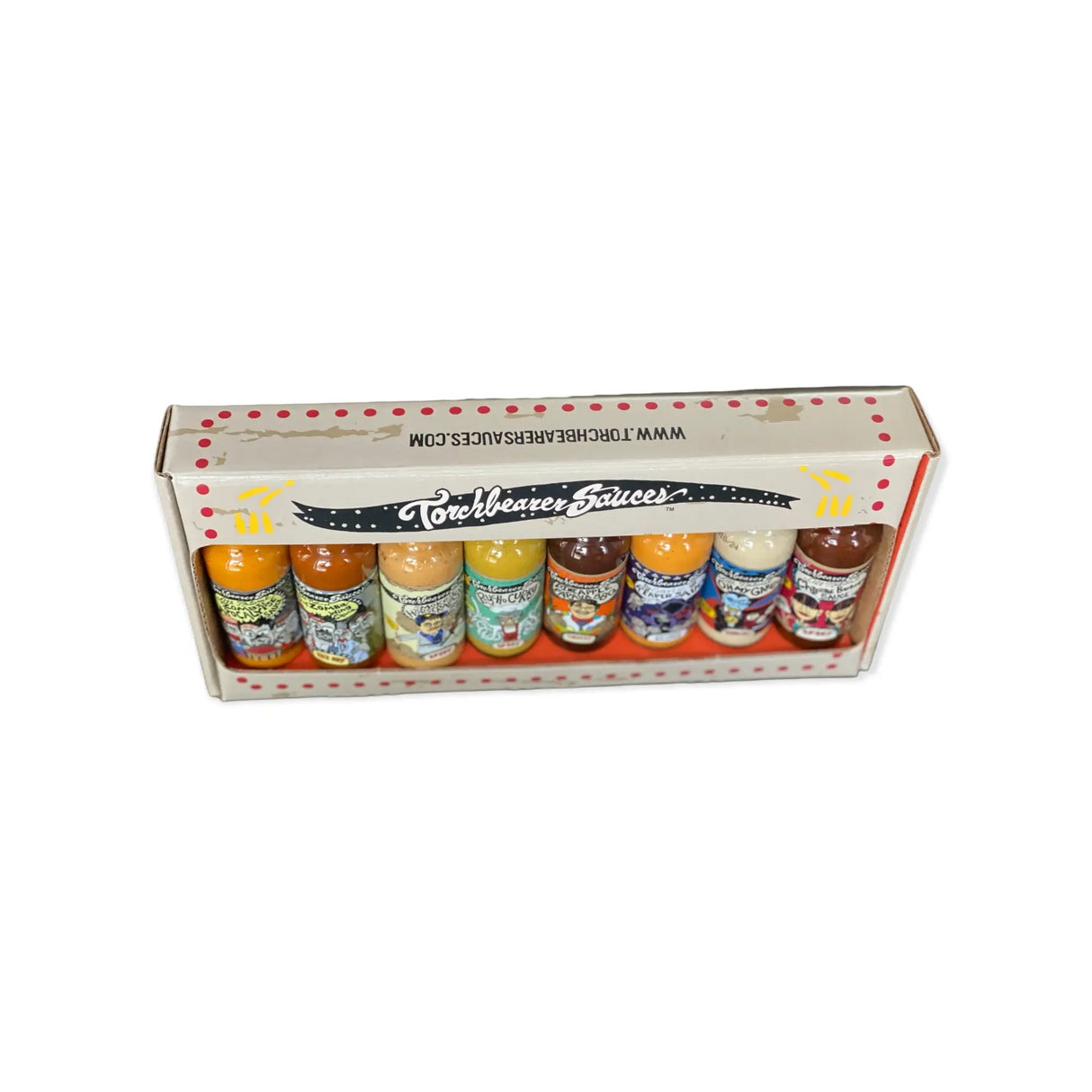 Meilleures ventes, lot de 8 (8 x 50 ml) - Sauce piquante