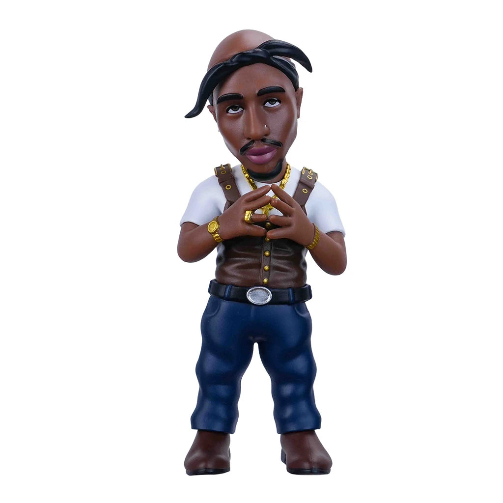 Tupac Shakur Funko Pop Figur mit Bandana, Weste und Jeans