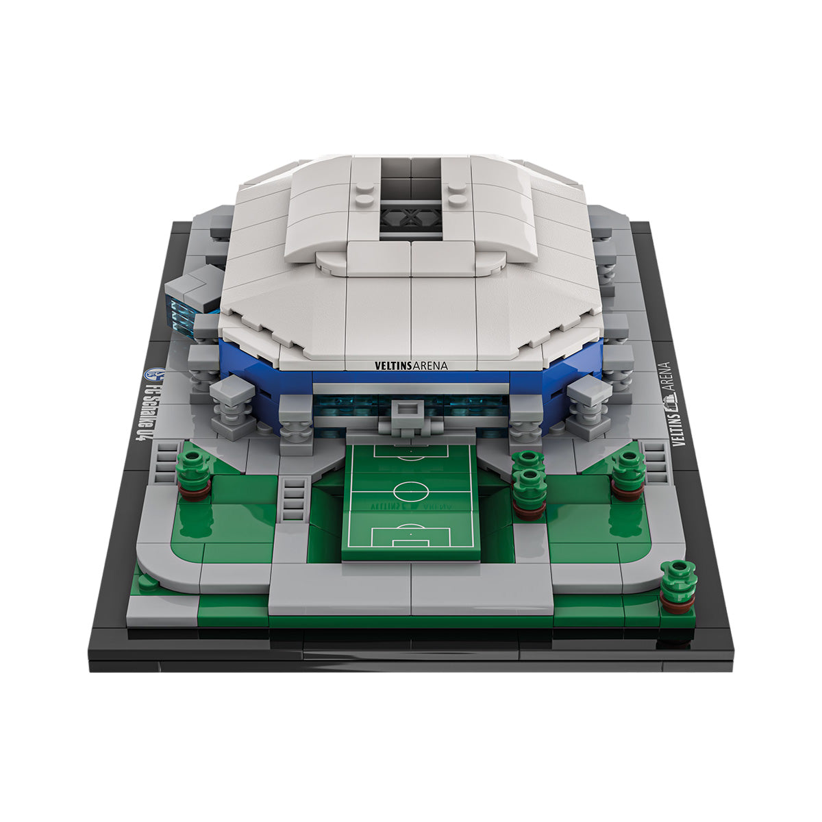 Veltins-Arena Stadionmodell aus Bausteinen