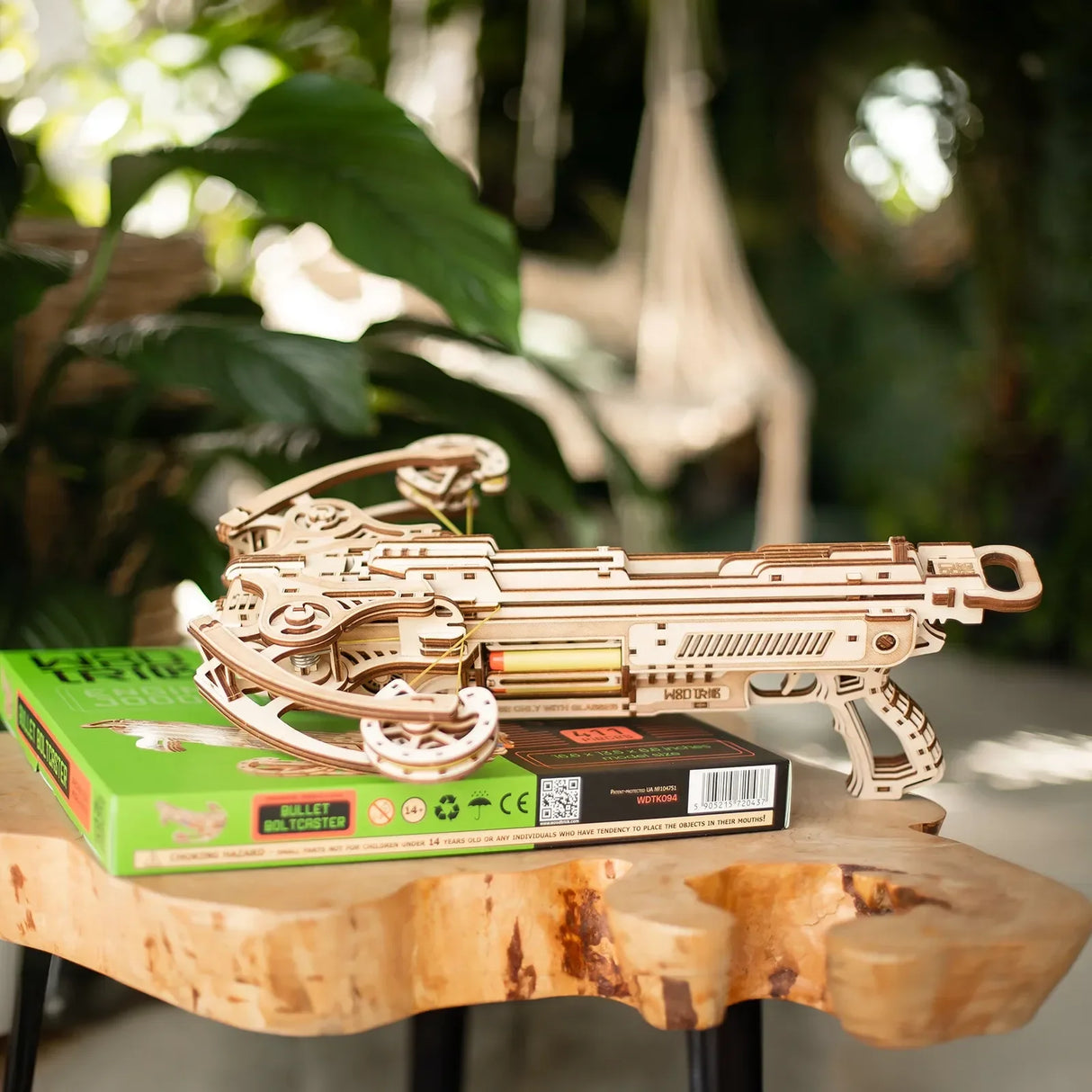 Arbalète à projectiles - Kit en bois 3D
