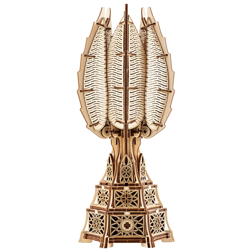 Fiery Bloom - Kit de construction en bois 3D (électrique)