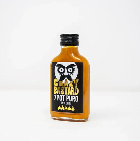 Crazy Bastard Tropical 7 Pot (100 ml) - Scharfe Sauce PU08