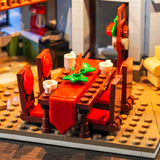 Ensemble de lumières LED pour la visite du Père Noël LEGO (10293)