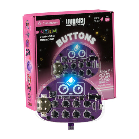 CircuitMess Buttons - Wacky Robot - Elektronik Bausatz CRTMWRBTN
