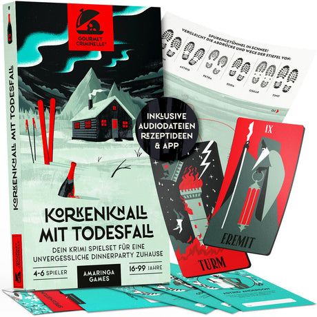 Gourmet Criminelle Korkenknall mit Todesfall - Krimidinner GCKMT