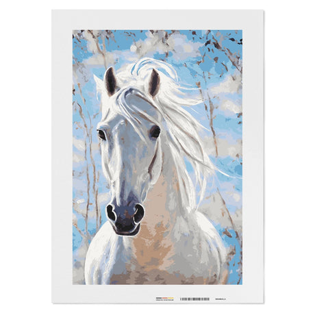 Portrait de cheval - Peinture par numéros