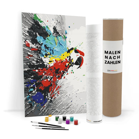 ZenPainting Parrot Pop - Peinture par numéros MNZLWB0341-60x40