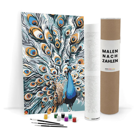ZenPainting Œil de paon - Peinture par numéros MNZLWB0342-60x40