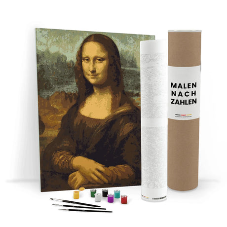 ZenPainting Léonard de Vinci - La Joconde - Peinture par numéros MNZLWB0519-60x40