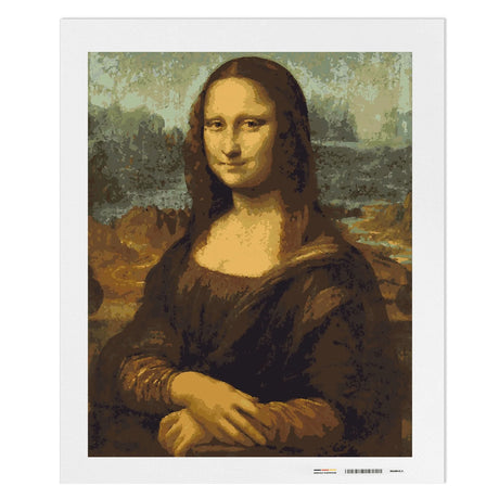Léonard de Vinci - La Joconde - Peinture par numéros