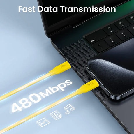 Câble Magline Silky Cable USB-C - Câble USB-C