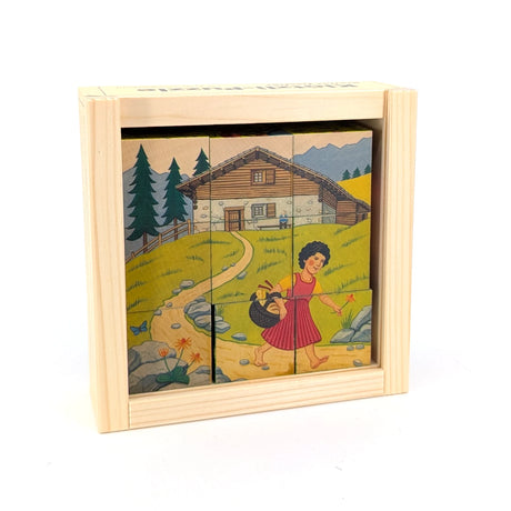 Atelier Fischer Heidi (9 Würfel) - Würfelpuzzle AF-908