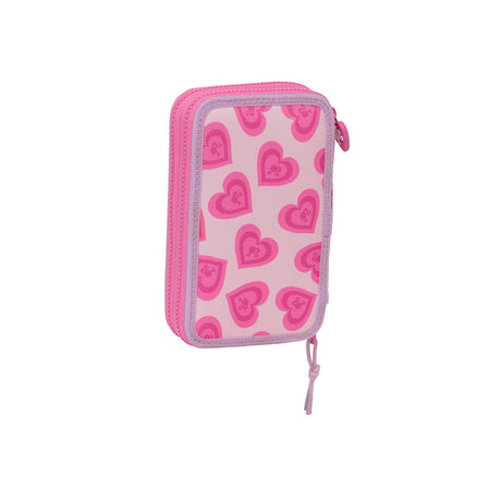 Barbie « Love » - Trousse comprenant des crayons, un taille-crayon et une gomme (28 pièces)