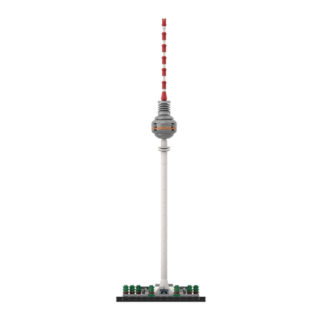 Tour de télévision de Berlin - Blocs de construction