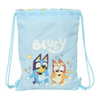 Hellblauer Turnbeutel mit Bluey und Bingo