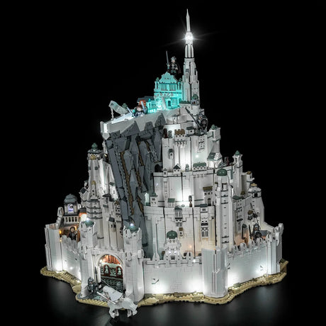 BrickBling LED Licht Set für LEGO Der Herr der Ringe: Minas Tirith™ (11377) inkl. Fernbedienung P119302