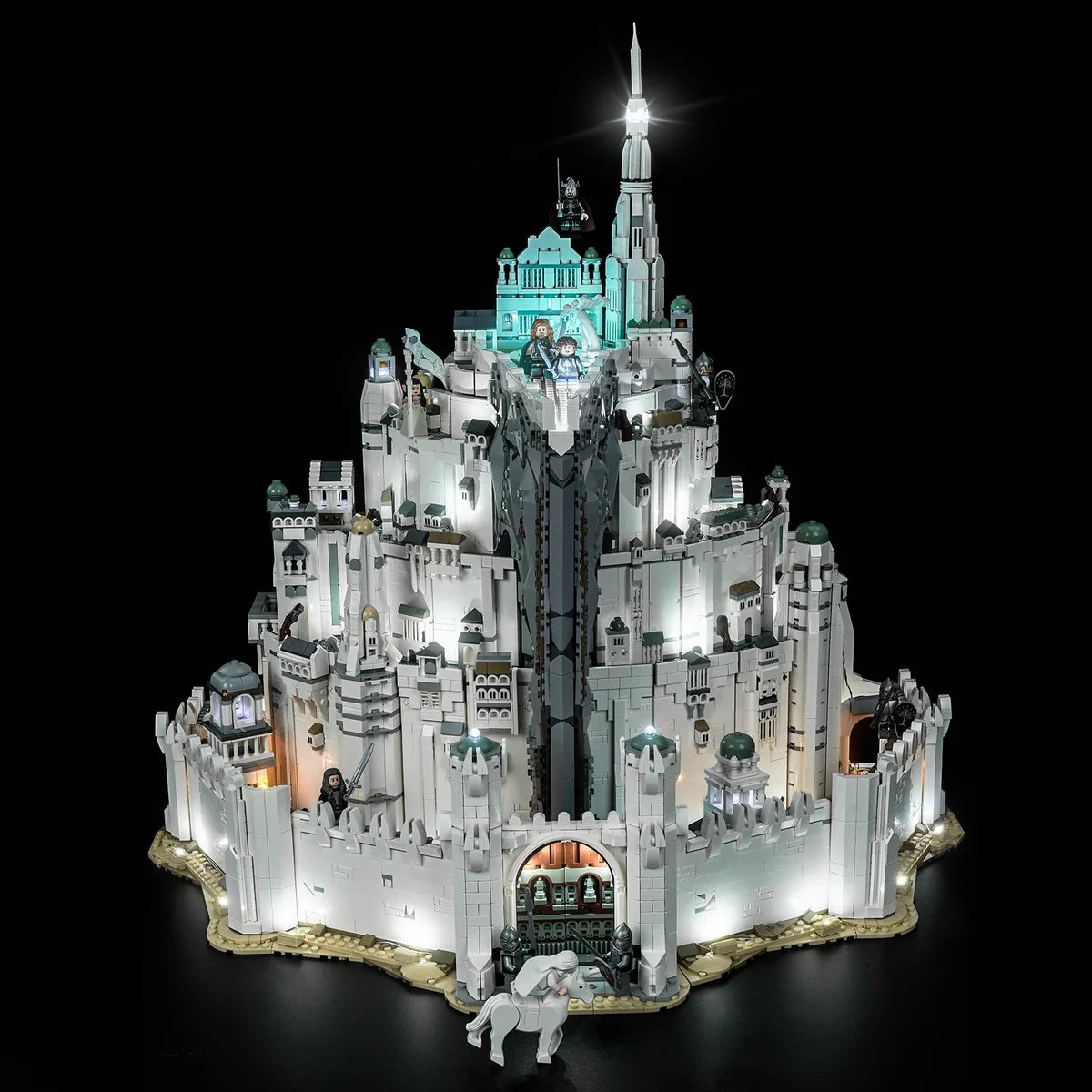 LED Licht Set für LEGO Der Herr der Ringe: Minas Tirith™ (11377) inkl. Fernbedienung