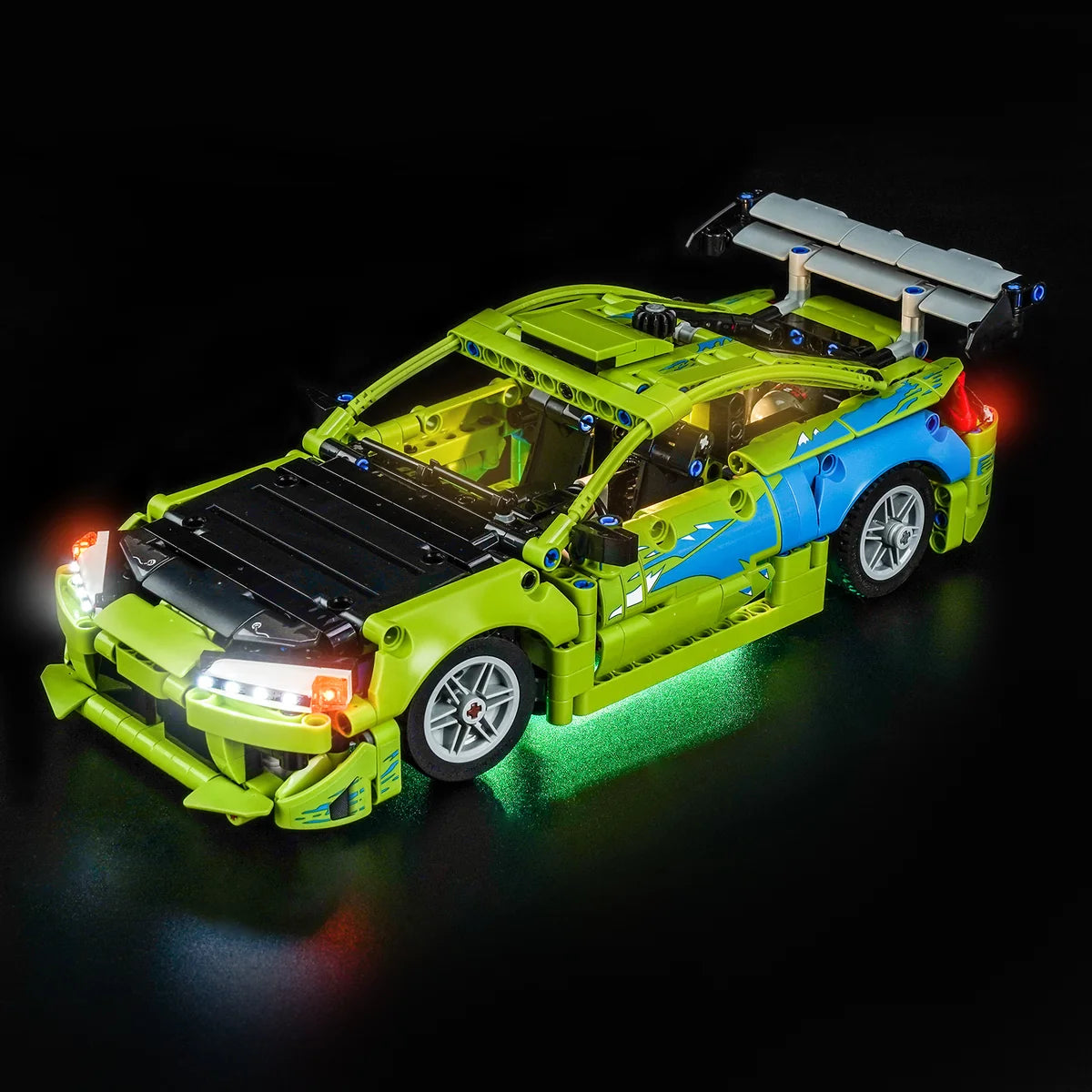 LED Licht Set für LEGO Fast and Furious Mitsubishi Eclipse Auto (42229) inkl. Fernbedienung