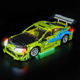 LED Licht Set für LEGO Fast and Furious Mitsubishi Eclipse Auto (42229) inkl. Fernbedienung