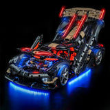 LED Licht Set für LEGO Koenigsegg Sadair's Spear Hypercar (42232) inkl. Fernbedienung