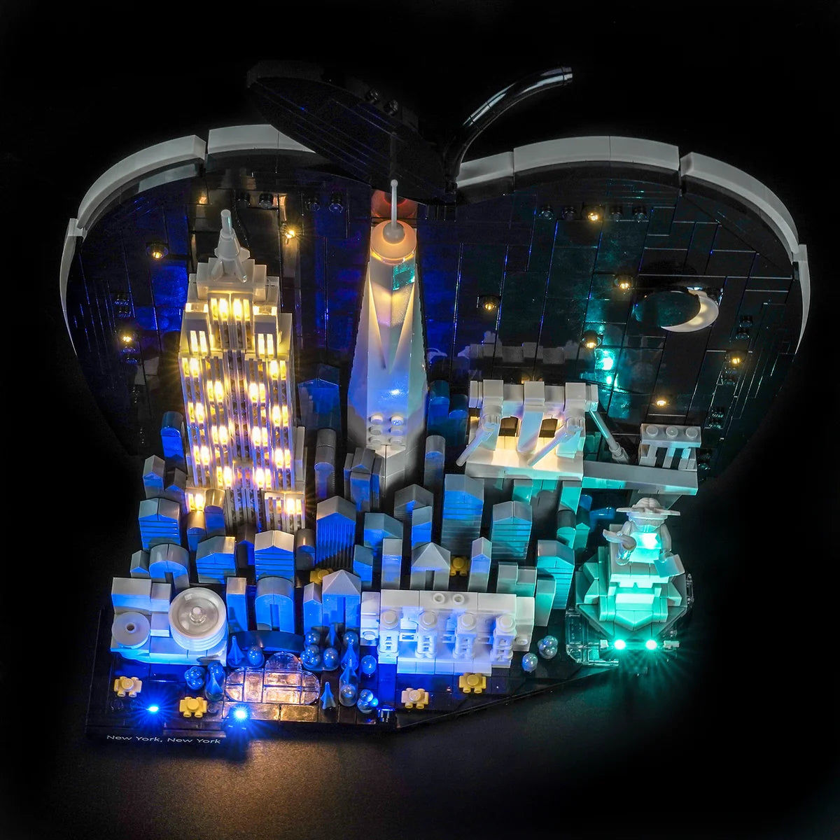 LED Licht Set für LEGO New York City - The Big Apple (21066) inkl. Fernbedienung