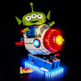 LED Licht Set für LEGO Toy Story: Alien mit Pizza Planet Raketenfahrt (43307) inkl. Fernbedienung