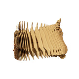 Einhorn - 3D Modell aus Karton
