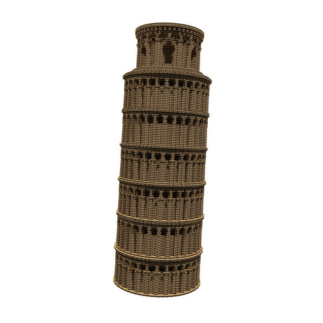 Cartonic Schiefer Turm von Pisa - 3D Modell aus Karton CARTPISA