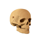 Totenkopf - 3D Modell aus Karton