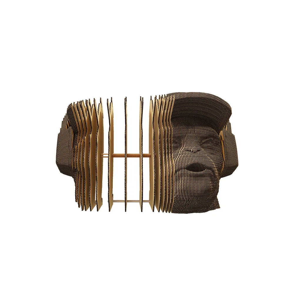 Singe « Ne rien entendre du mal » - Maquette 3D en carton 