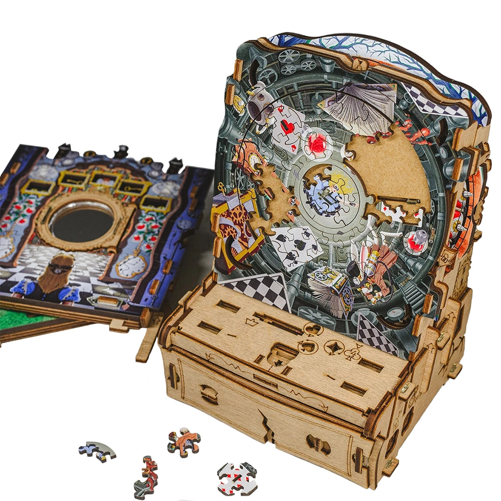 CluePuzzle - La Boîte à Merveilles d'Alice - boîte à énigmes