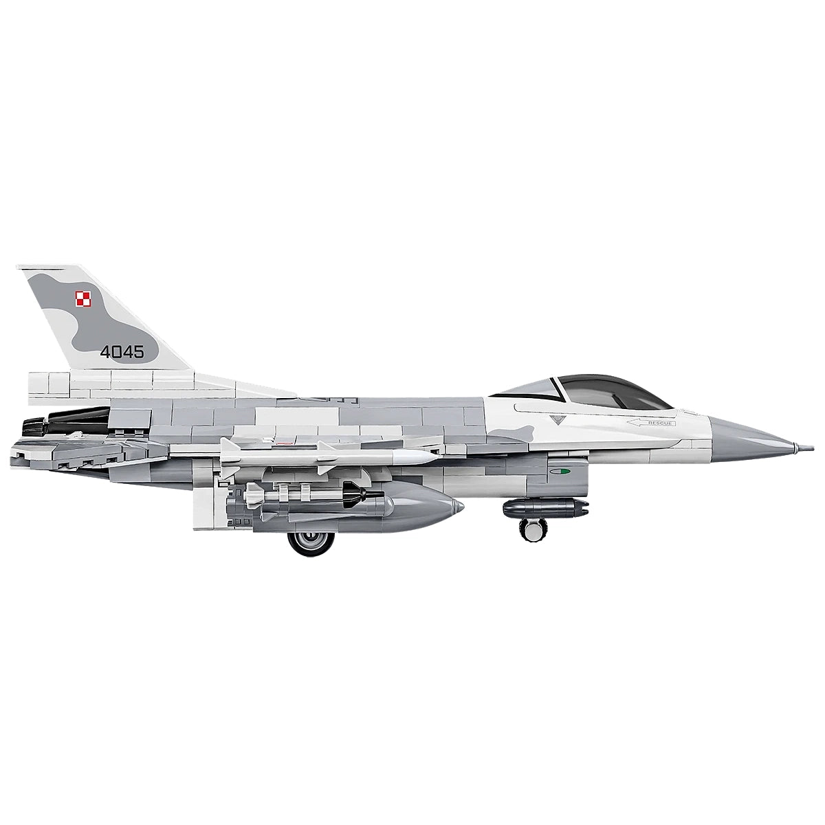 Kampfflugzeug F-16C Fighting Falcon - Klemmbausteine