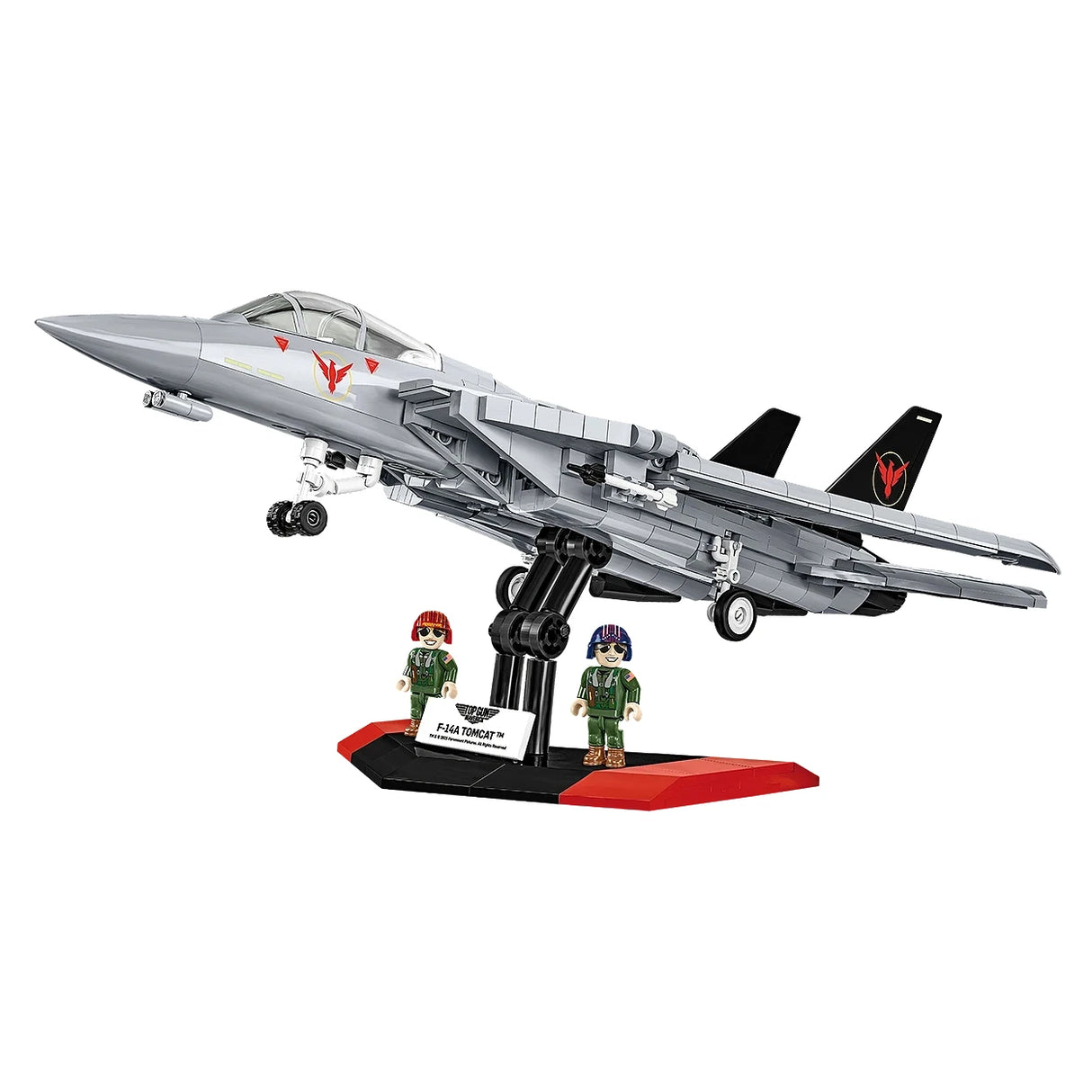 Kampfjet Grumman F-14 "Top Gun Edition" - Klemmbausteine