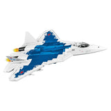 Kampfjet Suchoi Su-57 - Klemmbausteine