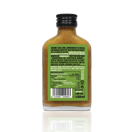 Sauce piquante Jalapeño et dattes (100 ml)