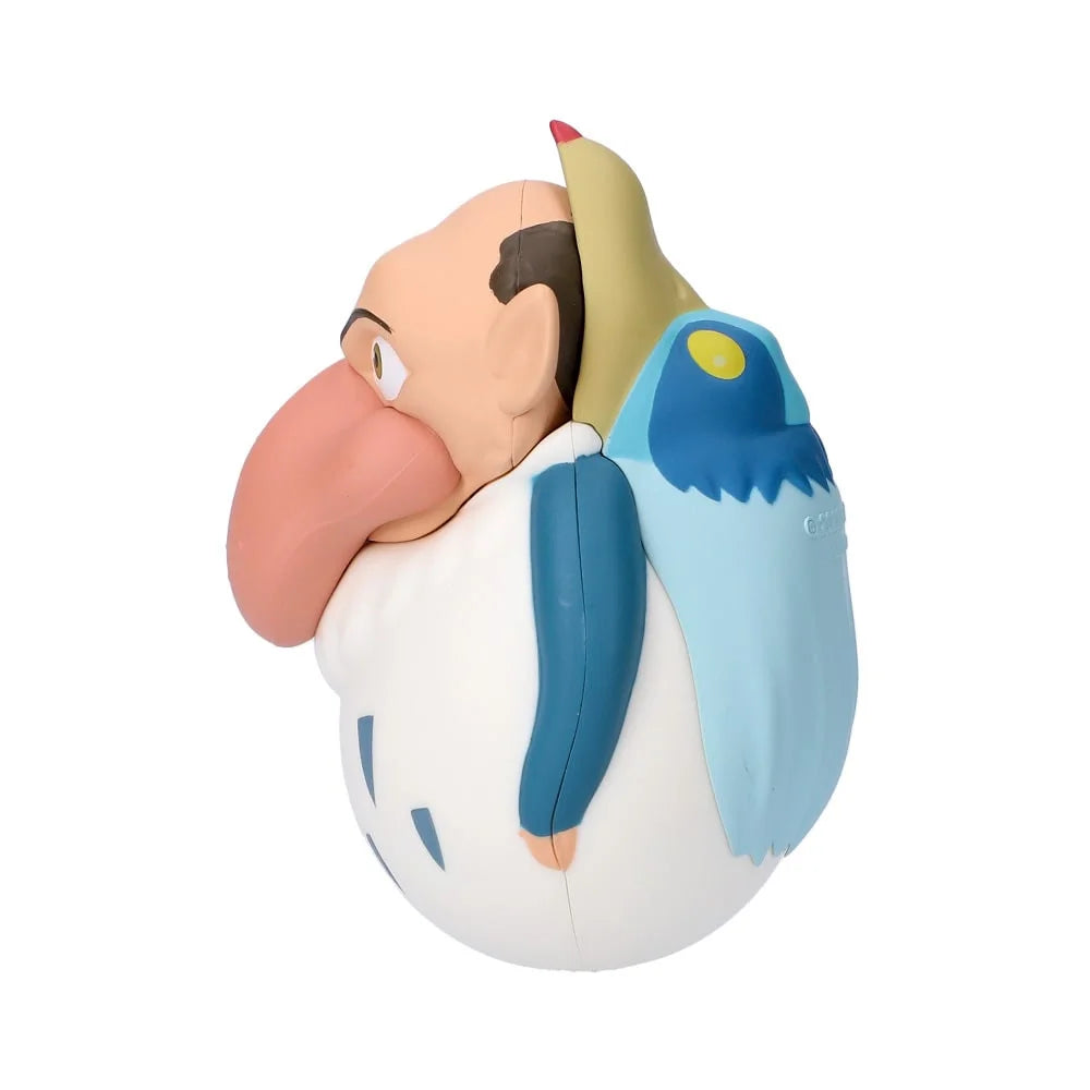 Le Garçon et le Héron - Coffret de 2 figurines Roly-poly : Héron cendré et Warawara - Figurines à collectionner