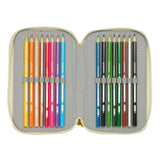 Le Roi Lion « Mufasa » - Trousse comprenant stylos, taille-crayon, règle et gomme (37 pièces)