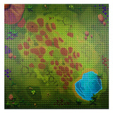 Dinosaurier Landschaft 50x50 - Bauplatte