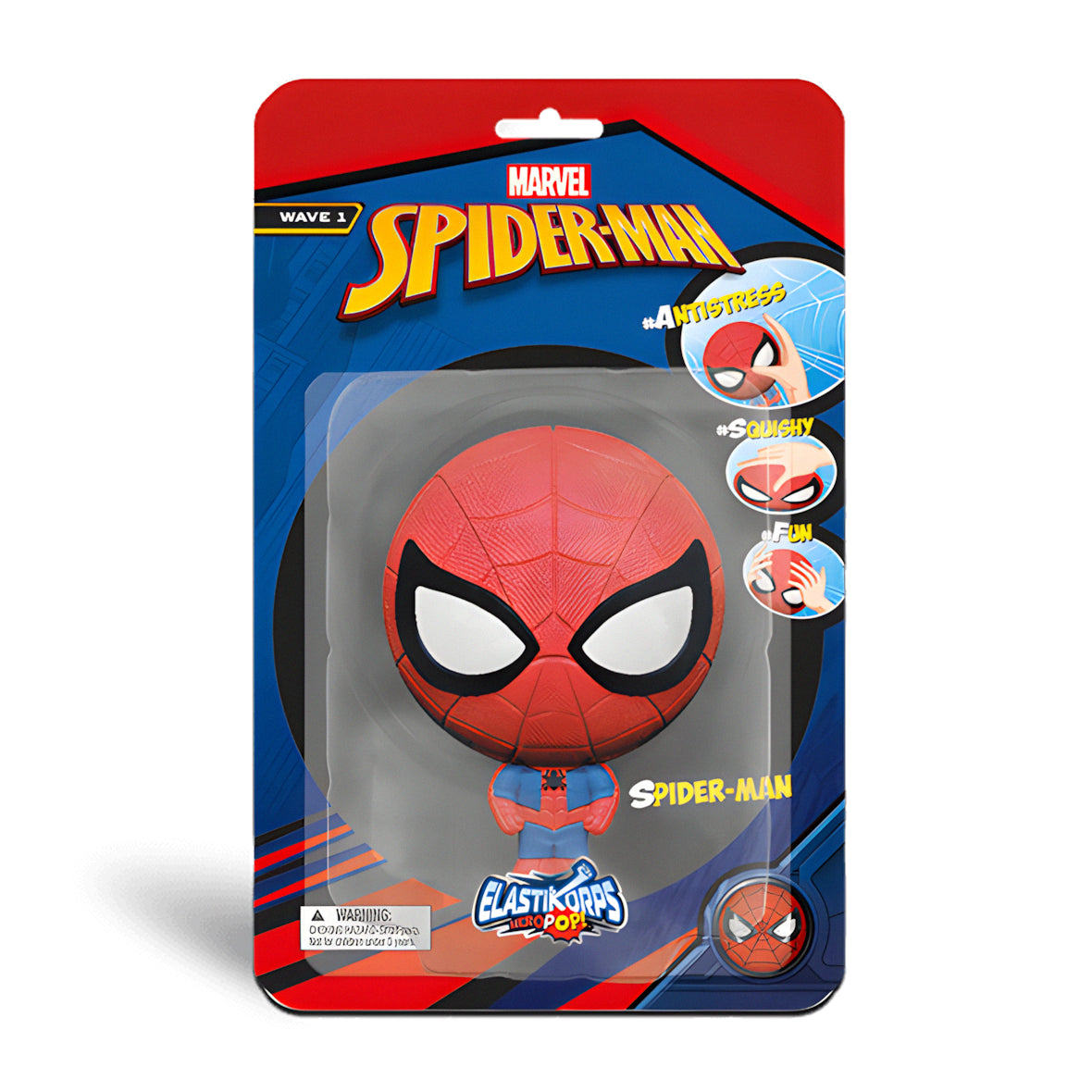 HeroPop Marvel - Spider-Man (10 cm) - Figurine déformable
