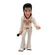 Elvis Presley Figur in weißem Anzug mit Mikrofon