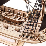 Maquette en bois 3D du trois-mâts « Lord of the Seas »