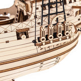 Maquette en bois 3D du trois-mâts « Lord of the Seas »