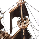 Maquette en bois 3D du trois-mâts « Lord of the Seas »