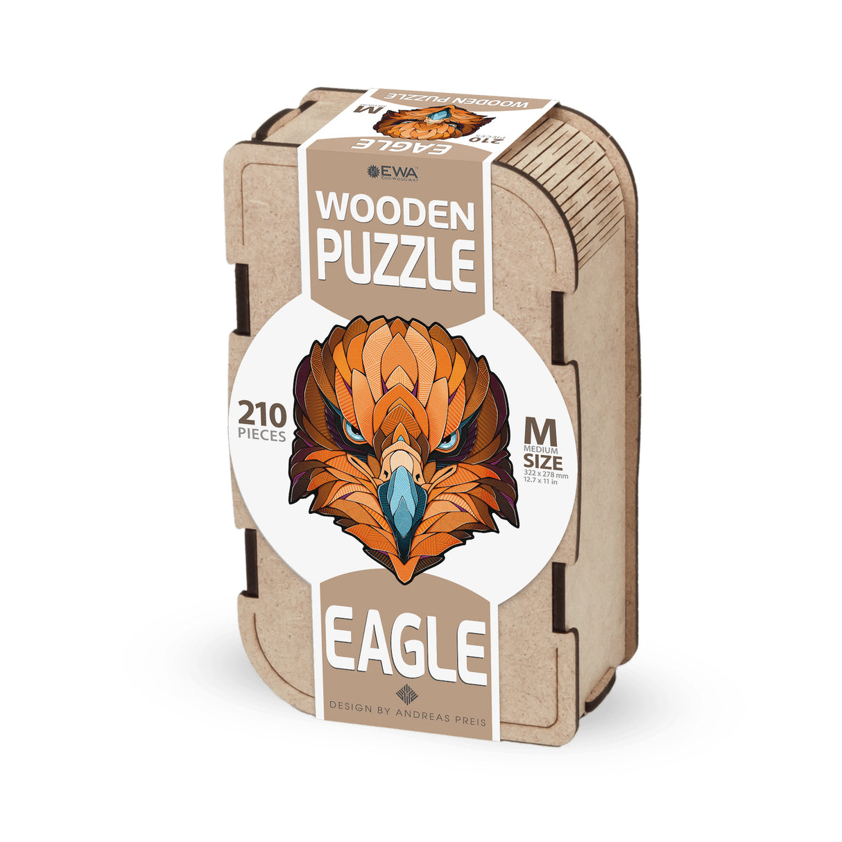 Aigle (210 pièces) - Puzzle en bois