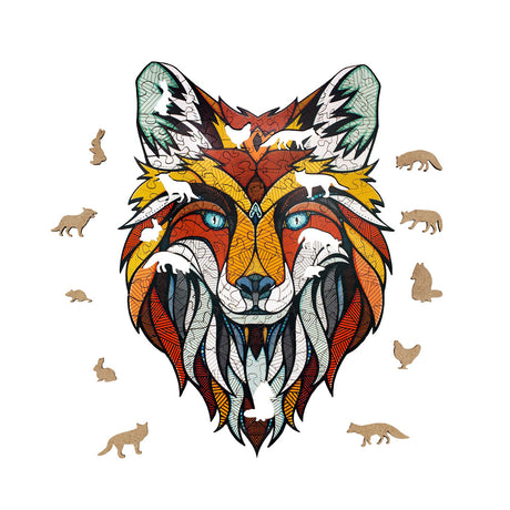 ECO WOOD ART Fuchs (141 Teile) - Holzpuzzle EWA-00191