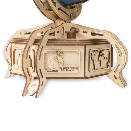 Globe - Kit de construction en bois 3D